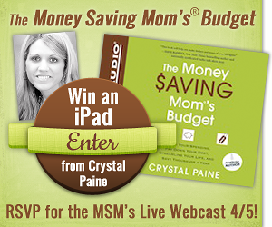 Money Saving Mom iPad Giveaway